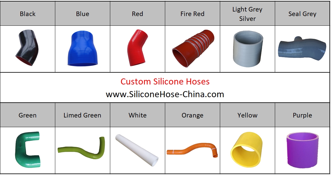 Custom Silicone Hoses